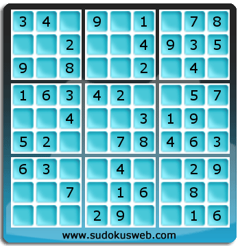 Sudoku de Nivell Molt Fàcil