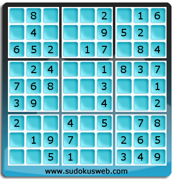 Sudoku de Niveau Très Facile