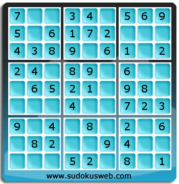 Sudoku von sehr einfacher höhe