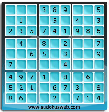 Sudoku de Nivel Muy Fácil