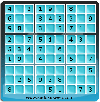 Very Easy Level Sudoku