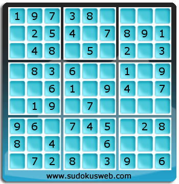 Nivel Muito Facil de Sudoku