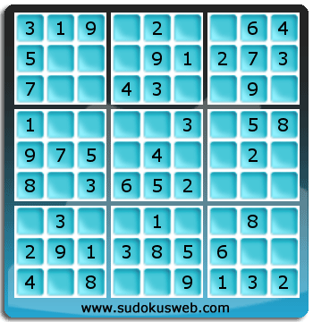 Sudoku von sehr einfacher höhe