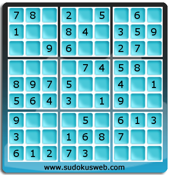 Sudoku de Nivell Molt Fàcil