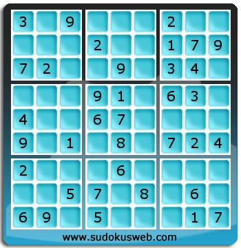 Sudoku von einfacher höhe