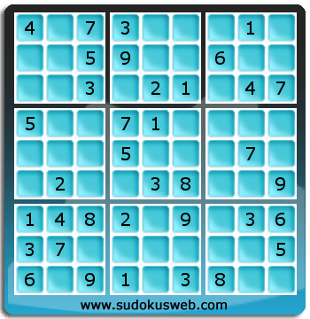 Sudoku von einfacher höhe