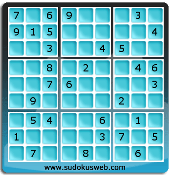 Sudoku von mittelmässiger höhe