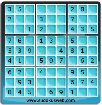 Nivel Muito Facil de Sudoku