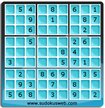 Nivel Facil de Sudoku