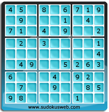 Nivel Facil de Sudoku