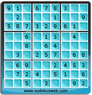 Sudoku von sehr einfacher höhe