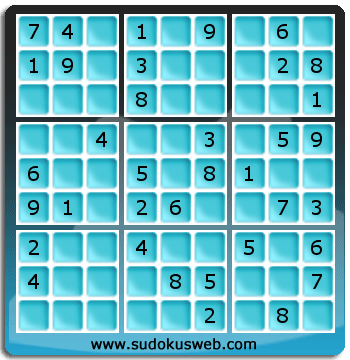 Sudoku von einfacher höhe