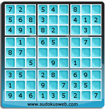 Sudoku de Nivell Molt Fàcil