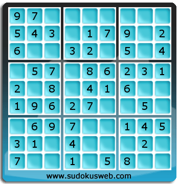 Sudoku de Nivel Muy Fácil