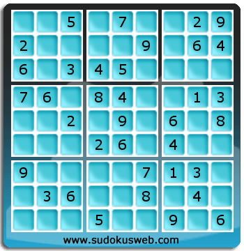 Sudoku von einfacher höhe