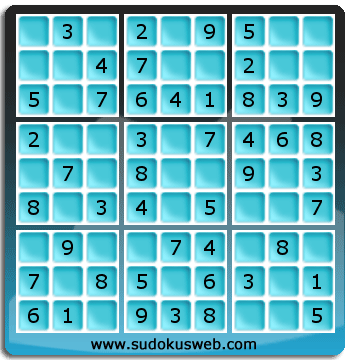 Sudoku de Nivel Muy Fácil