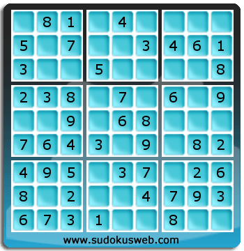 Sudoku de Nivell Molt Fàcil