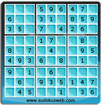 Sudoku de Niveau Très Facile