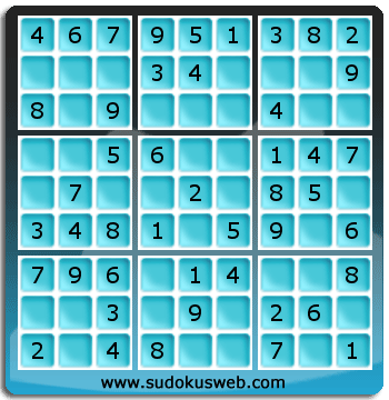 Sudoku von sehr einfacher höhe