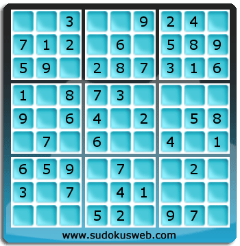 Sudoku de Nivel Muy Fácil