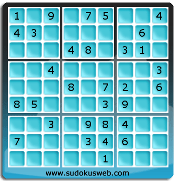 Sudoku von mittelmässiger höhe