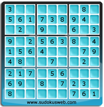 Sudoku de Niveau Très Facile