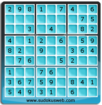 Sudoku von sehr einfacher höhe