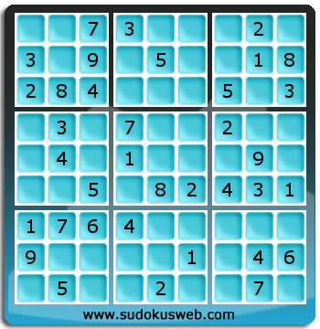 Sudoku von einfacher höhe