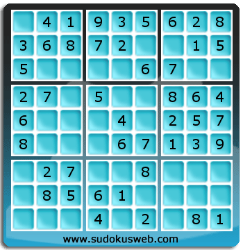 Sudoku de Niveau Très Facile