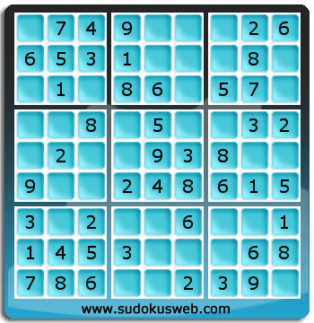 Sudoku de Nivel Muy Fácil