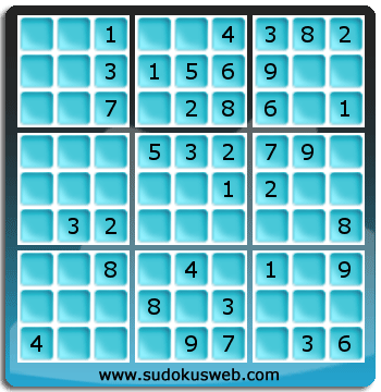 Sudoku von einfacher höhe