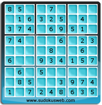 Sudoku de Nivel Muy Fácil