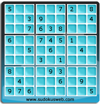 Sudoku von mittelmässiger höhe