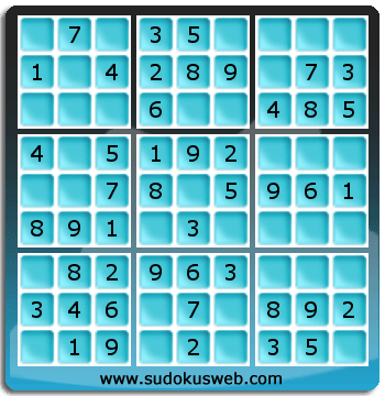 Sudoku de Niveau Très Facile