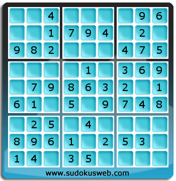 Sudoku de Niveau Très Facile