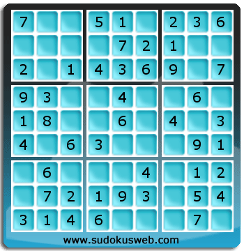 Sudoku de Nivel Muy Fácil