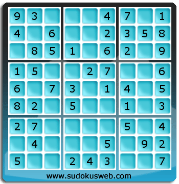 Sudoku de Nivell Molt Fàcil