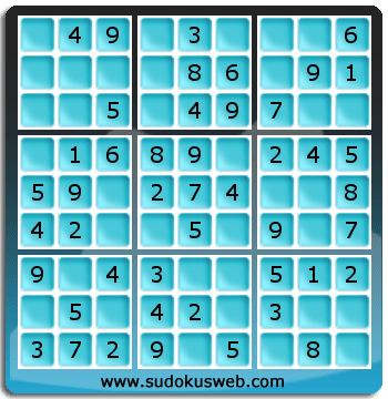 Nivel Muito Facil de Sudoku