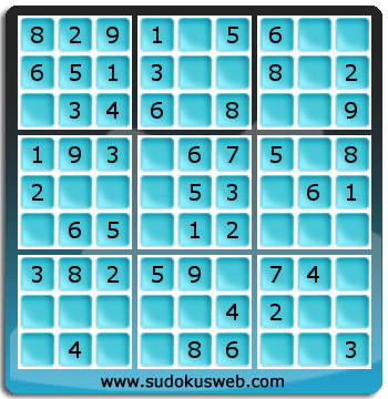 Sudoku de Nivell Molt Fàcil