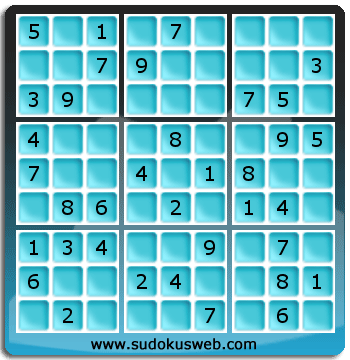 Sudoku von einfacher höhe