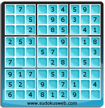 Nivel Muito Facil de Sudoku