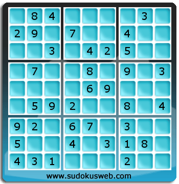 Sudoku de Niveau Facile Sudoku de Niveau Facile