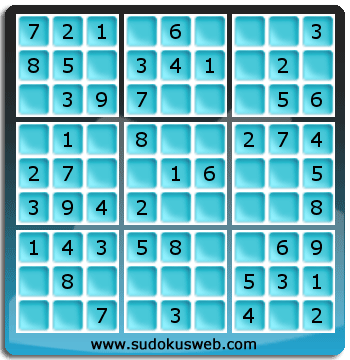 Nivel Muito Facil de Sudoku