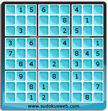 Sudoku von mittelmässiger höhe