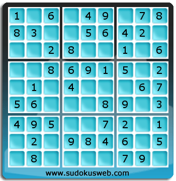 Sudoku de Nivel Muy Fácil