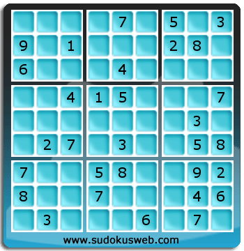 Sudoku von mittelmässiger höhe