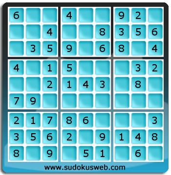 Sudoku von sehr einfacher höhe