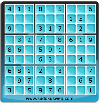 Sudoku de Nivel Muy Fácil