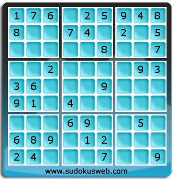 Nivel Facil de Sudoku