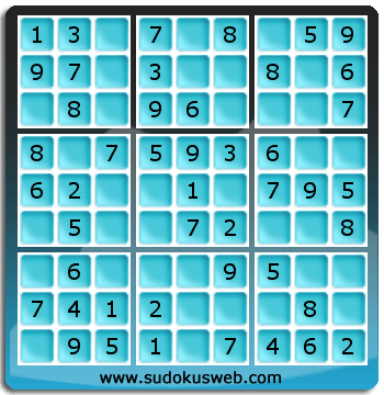 Very Easy Level Sudoku